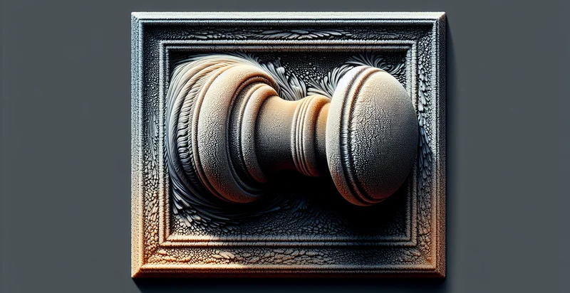 what material a doorknob is made from identifier