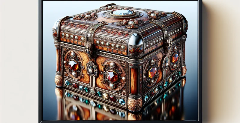 what material a jewelry box is made from identifier