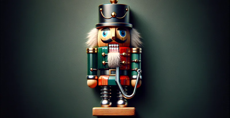 what material a nutcracker is made from identifier