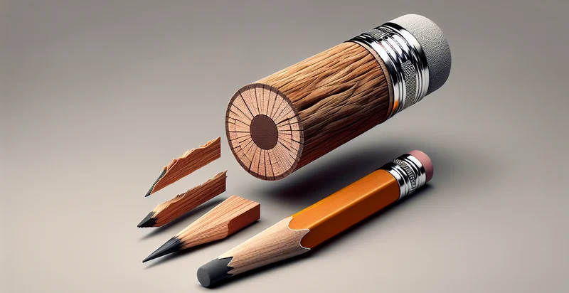 what material a pencil is made from identifier