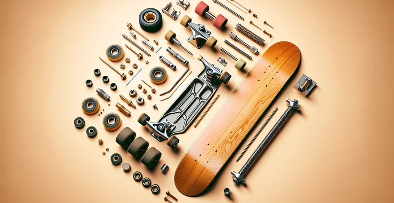 what material a skateboard is made from identifier