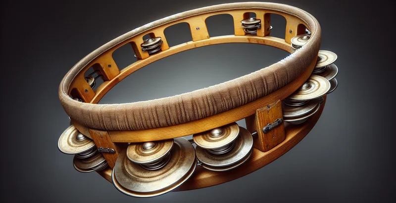 what material a tambourine is made from identifier