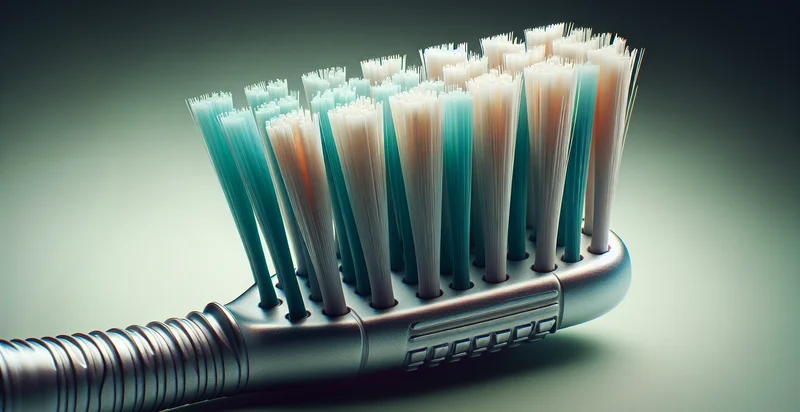 what material a toothbrush is made from identifier