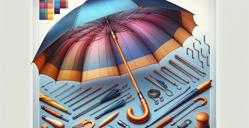 what material a umbrella is made from identifier