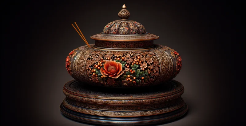 what material an incense holder is made from identifier