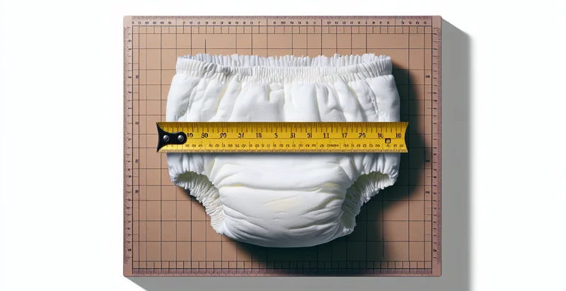 width of diaper in inches identifier