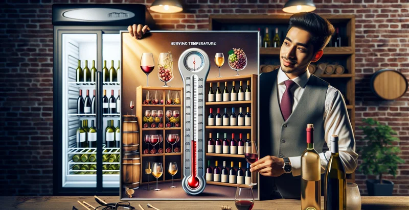 wine serving temperature by description identifier